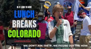 Colorado Lunch Breaks: What the Law Says