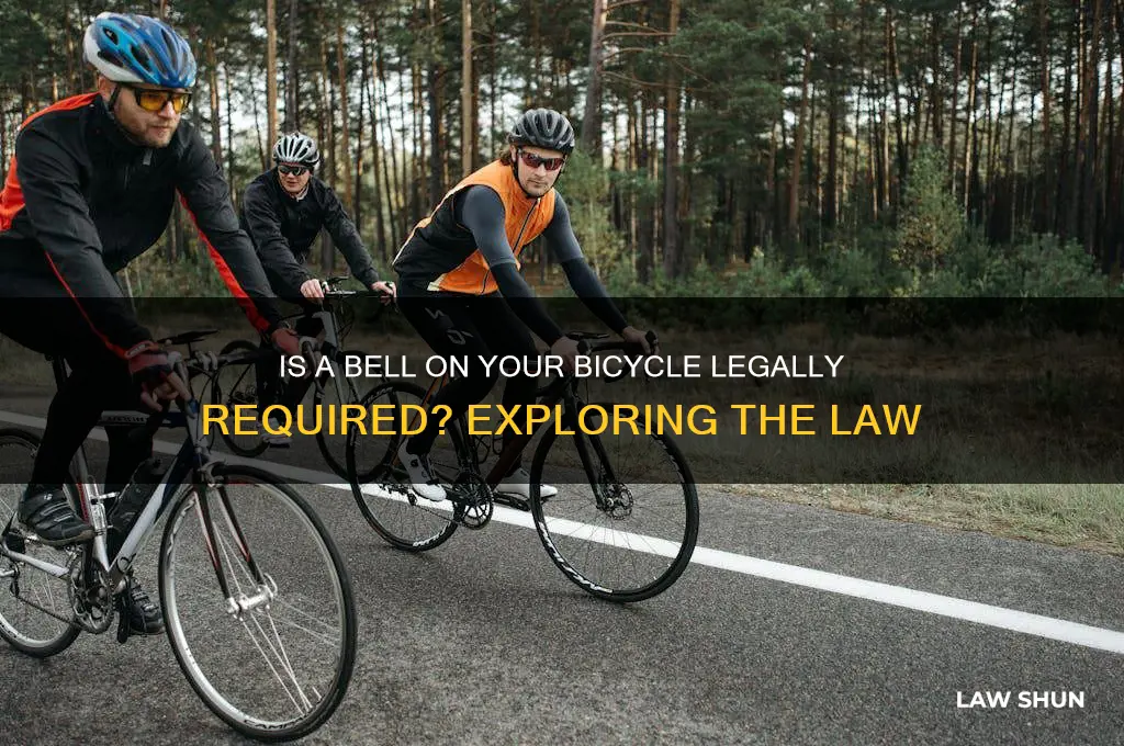 is it law to have a bell on a bicycle