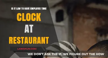 Is Employee Time Clock Mandatory for Restaurants? Legal Insights