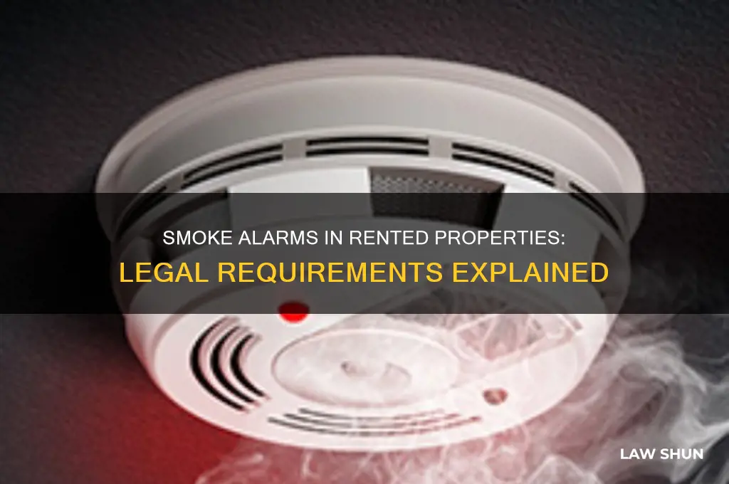 is it law to have smoke alarms in rented property