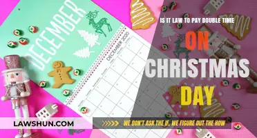 Double Time on Christmas Day: Legal Requirement or Employer Choice?