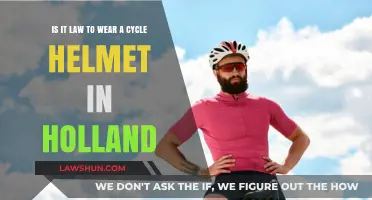 Is Wearing a Cycle Helmet Legally Required in Holland?