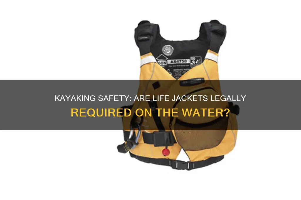 is it law to wear a life jacket while kayaking