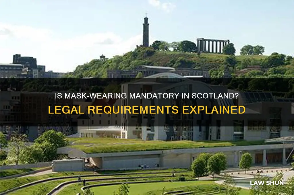 is it law to wear a mask in scotland