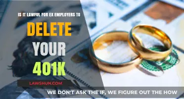 Is Deleting Your 401(k) Legal After Leaving a Job?