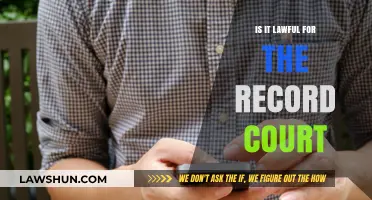 Is Recording Court Proceedings Legal? Understanding the Law and Limits