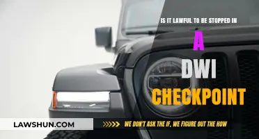 DWI Checkpoints: Understanding Your Legal Rights and Obligations