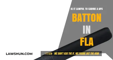 Is Carrying an ASP Baton Legal in Florida? Know the Law