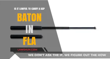 Is Carrying an ASP Baton Legal in Florida? Know the Law