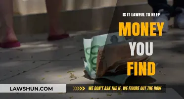 Found Money: Legal Rights and Responsibilities When Keeping Unclaimed Cash