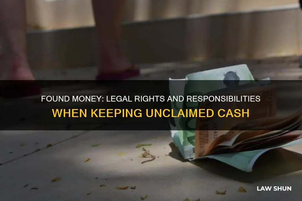 is it lawful to keep money you find