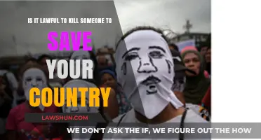 Is Sacrificial Killing for Country's Survival Legally Justifiable?