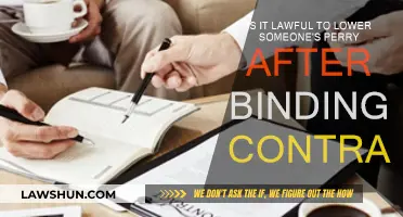 Contractual Binding: Can You Lower Perry Legally?