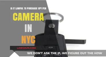 Is Buying a Spy Pen Camera Legal in NYC?