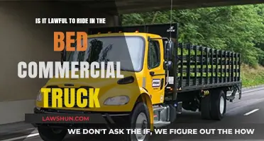 Is Riding in a Commercial Truck Bed Legal? Find Out Here