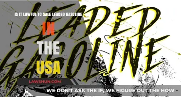 Is Selling Leaded Gasoline Still Legal in the USA?