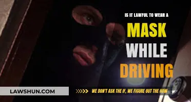 Driving with a Mask: Legal or Unlawful? Expert Insights