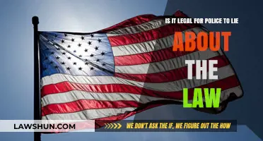 Can Police Legally Mislead Citizens About the Law? Exploring the Truth