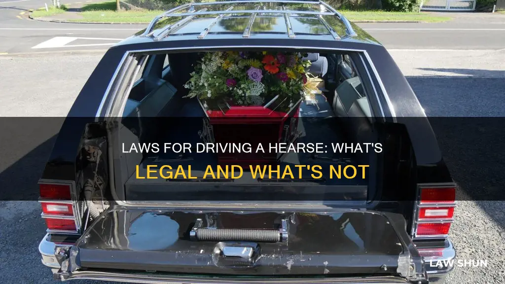 is it legal to break laws in a hearse