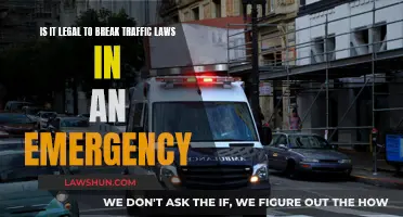 Emergency Exemptions: Breaking Traffic Laws, Legally?