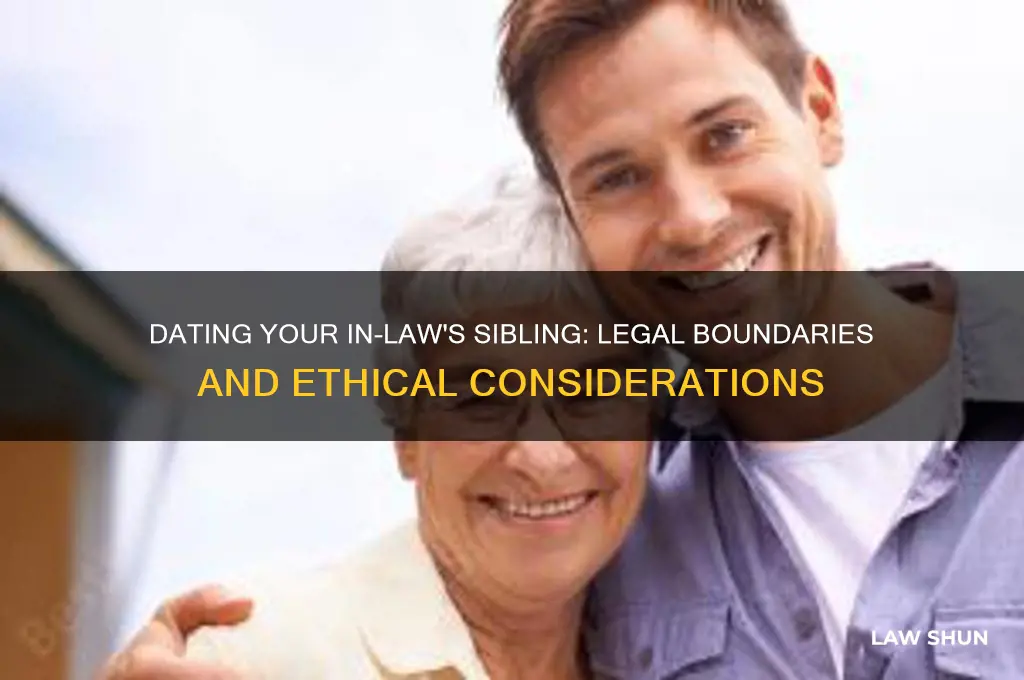 is it legal to date my in-law