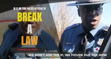 When Police Break Laws: Ethical Conundrum