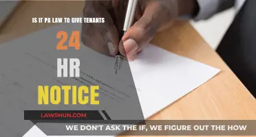 PA Tenant Rights: 24-Hour Notice Law Explained for Landlords