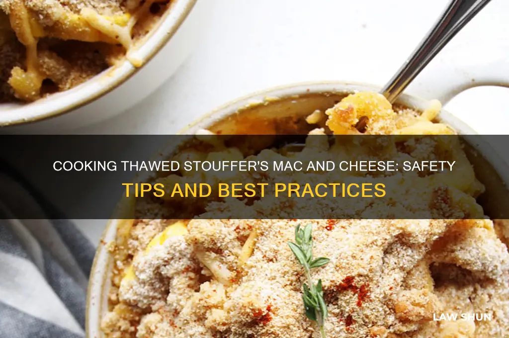 is it safe to cook lawed stouffer