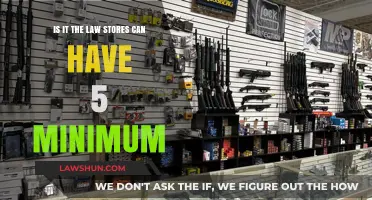Stores and the Law: Minimum Purchase Requirements