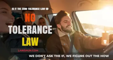 Zero Tolerance or No Tolerance: Understanding the Law's Impact