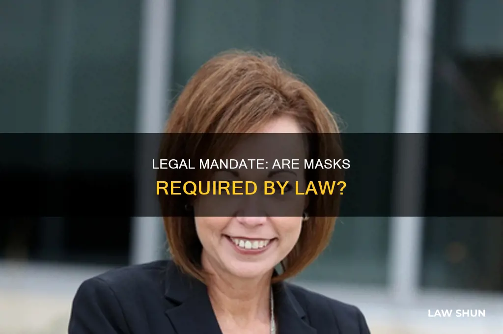 is it written in law to wear a mask