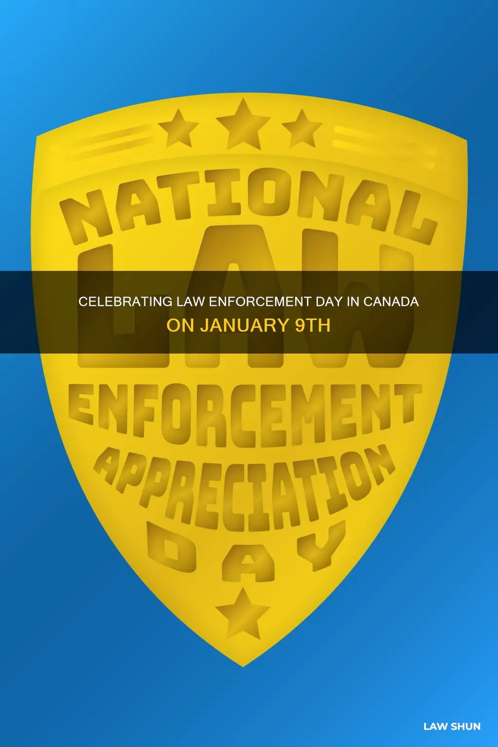 is jan 9 law enforcement day in canada