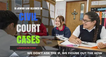 Jewish Law in Civil Courts: Allowed or Not?