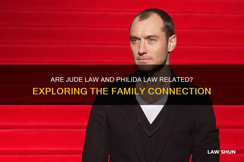 is jude law related to philidai law