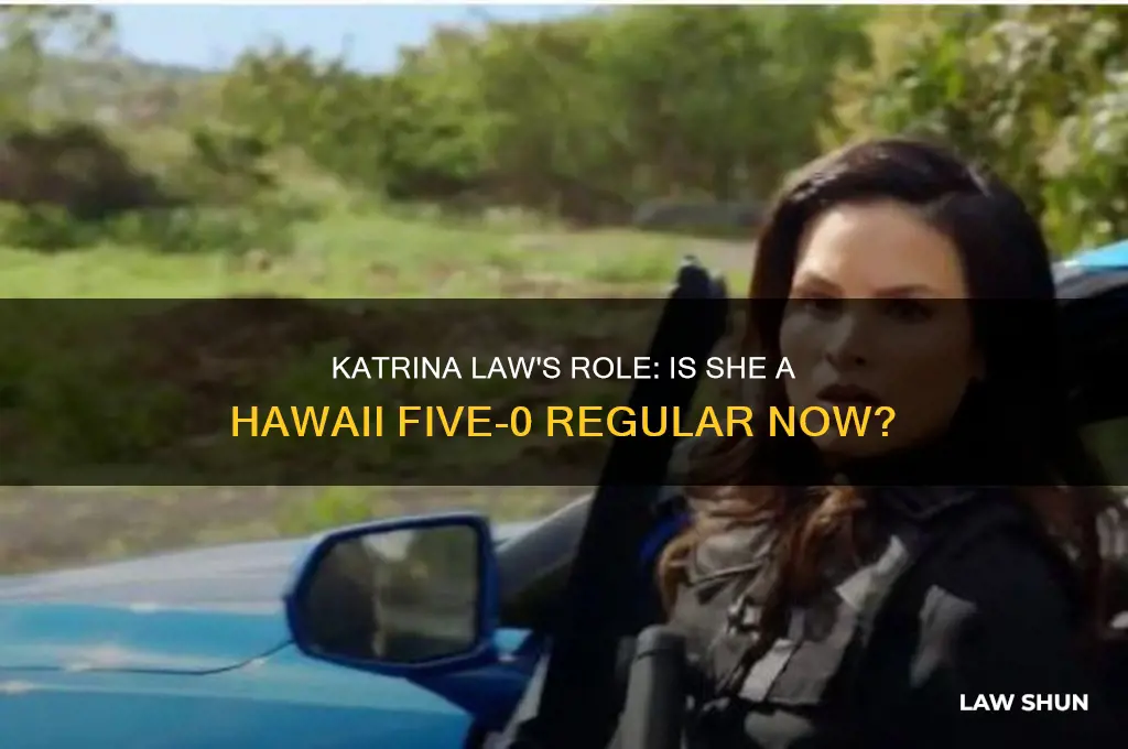 is katrina law a regular on hawaii five-o now