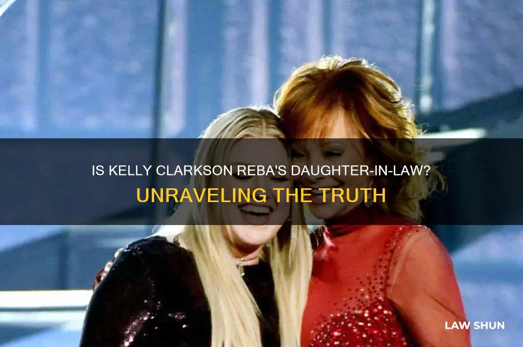 is kelly clarkson reba daughter in law