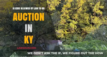 Kentucky Auction Laws: Can Minors Legally Participate in Auctions?