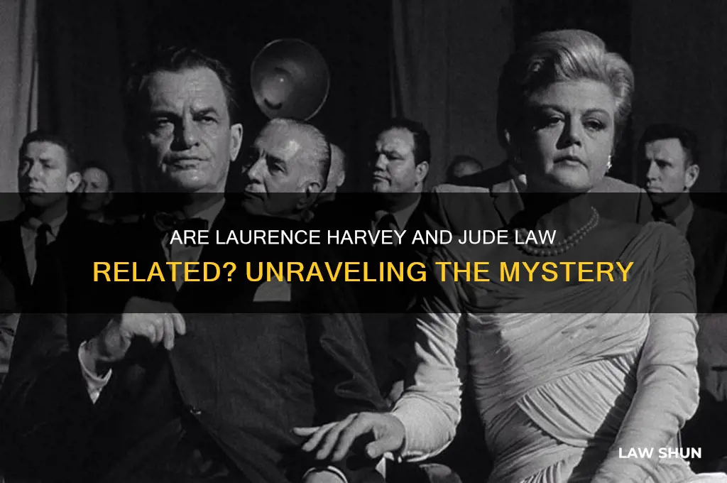 is lauance harvey related to jude law