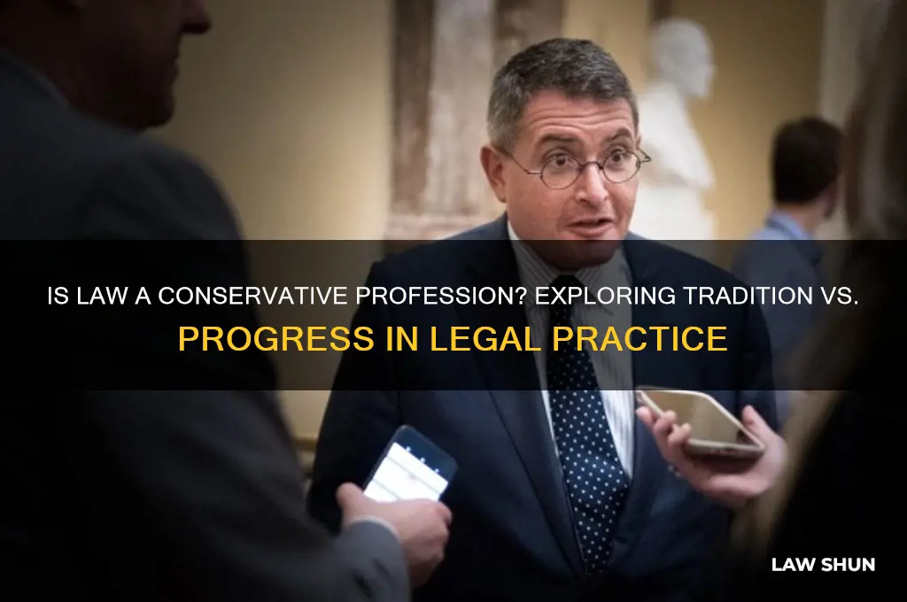 is law a conservative profession