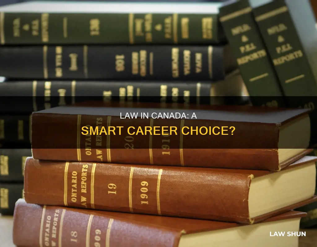 is law a good career in canada