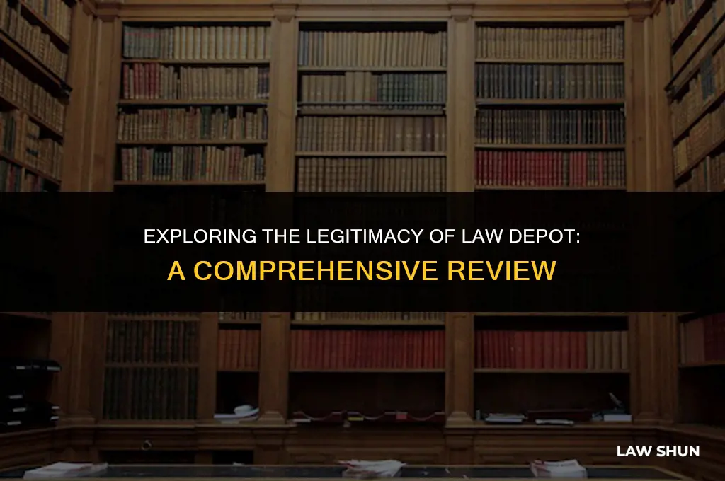 is law depot a legit website