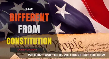 Laws and Constitution: What's the Difference?