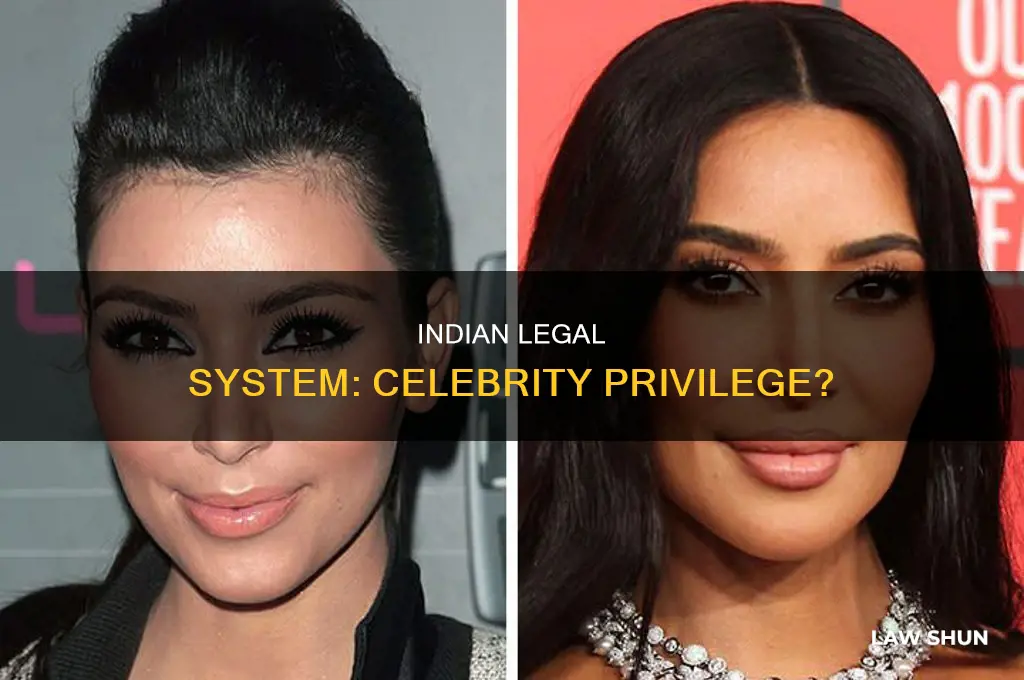 is law easier on celebrities in india