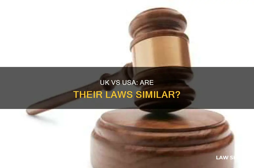 is law in the uk as law in the usa