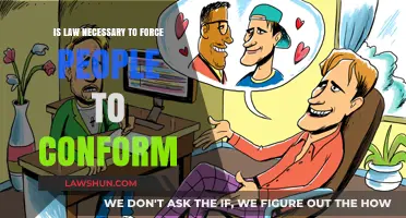 Is Law Necessary to Force Conformity? Exploring Social Order and Freedom