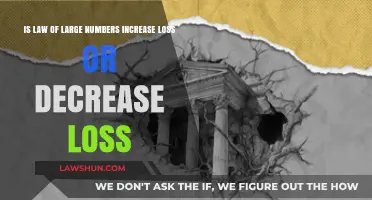 Does the Law of Large Numbers Increase or Decrease Loss?