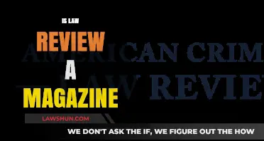 Is Law Review a Magazine? Understanding Legal Journals' Unique Role