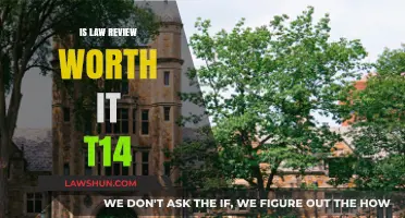 Is Law Review Worth It at T14 Law Schools?