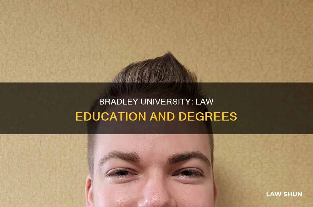 is law taught at bradley university