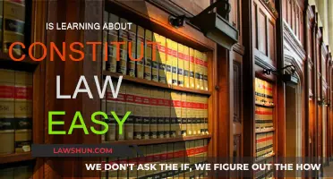 Constitutional Law: Easy or Not?